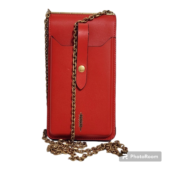 Thacker Handbags - THACKER Nora Leather Phone Crossbody Bag